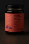 Divs Raw Black Honey 600 gms