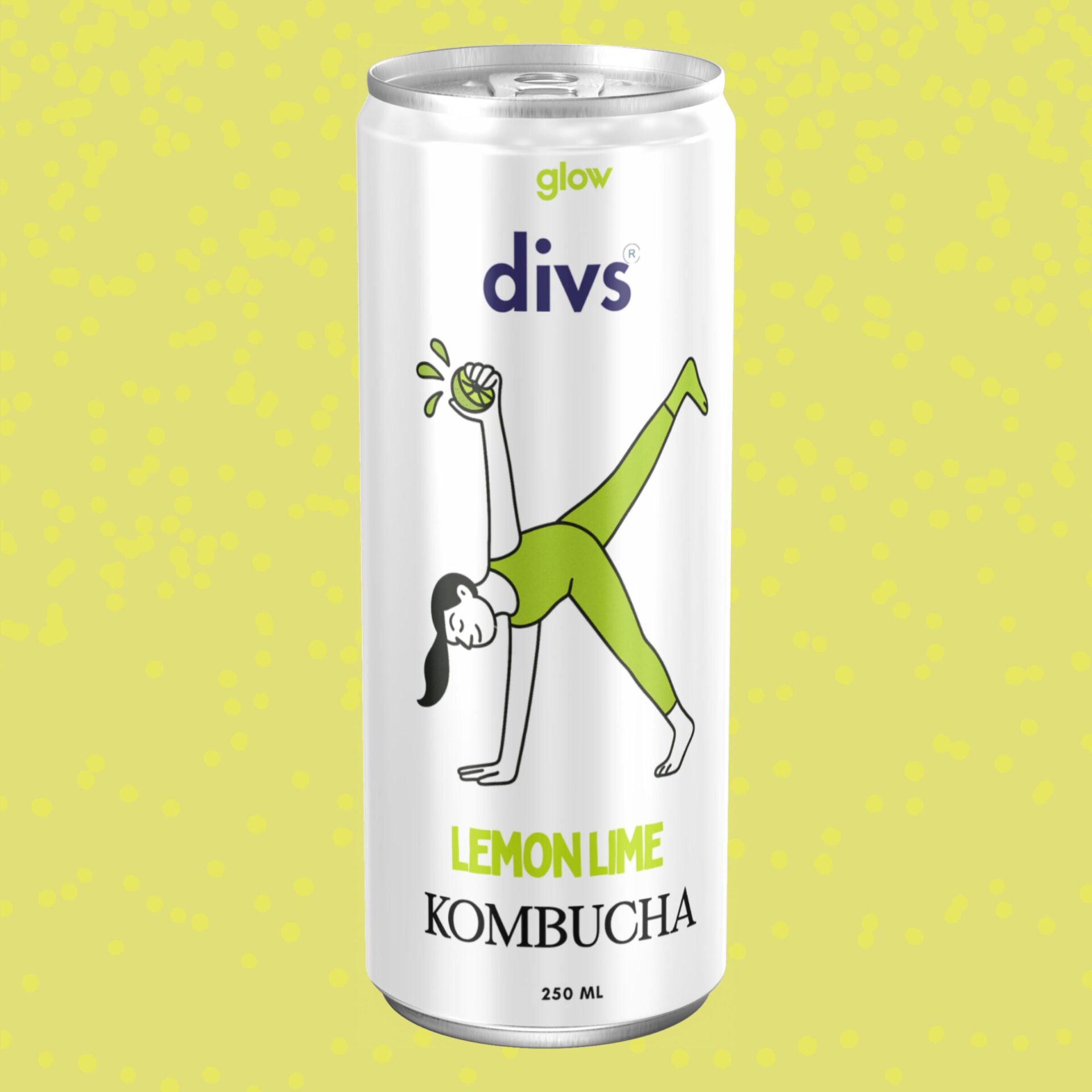 10 Divs Lemon Lime Kombucha - Image 1